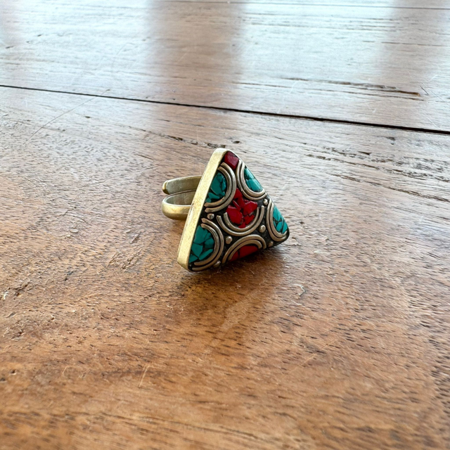 Anello Ethnic Triangolo