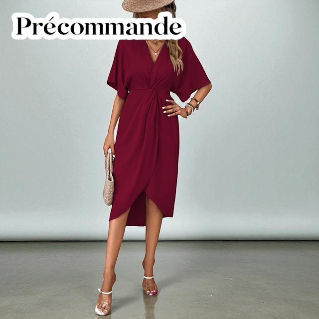 Robe AMBRÉE Rouge | PRÉCOMMANDE 