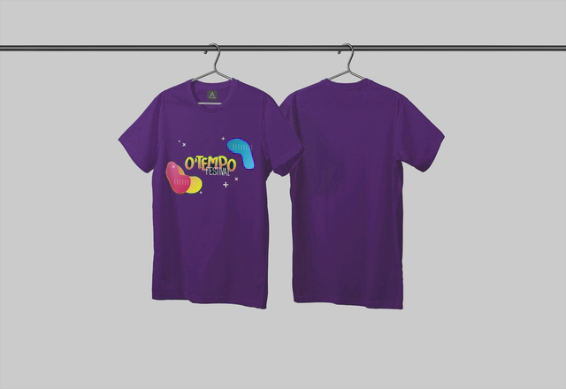 T-shirt O'Tempo 2023 violet