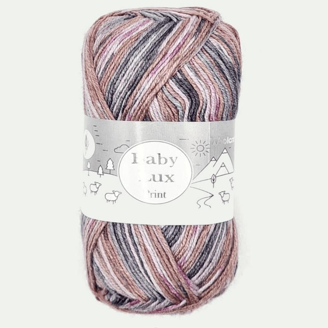 Woolcraft Baby Lux DK Prints 100g - 107 Ionian