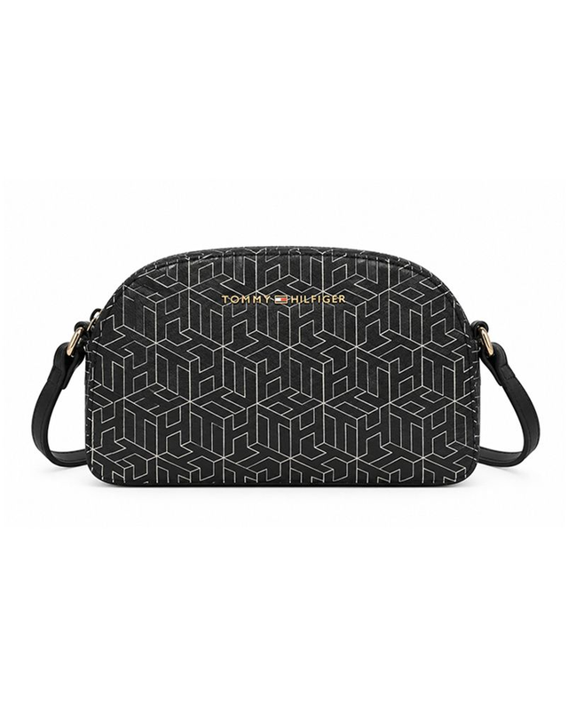 Tommy Hilfiger Crossbody Diseño Logo TH Correa Ajustable