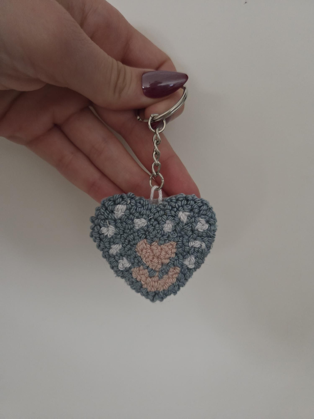 Porte-clés – Heart flower