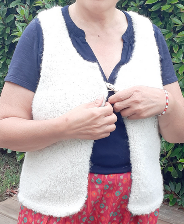 Gilet Pastourelle - Sur commande
