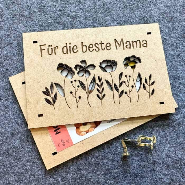 Geschenkkarte "Muttertag"