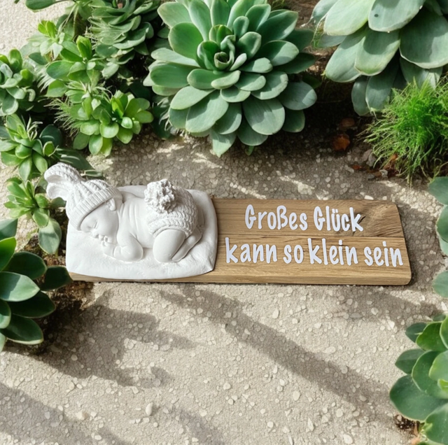 Dekoset Baby „Großes Glück kann so klein sein“