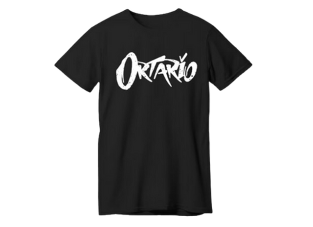 Ortario Black T-Shirt
