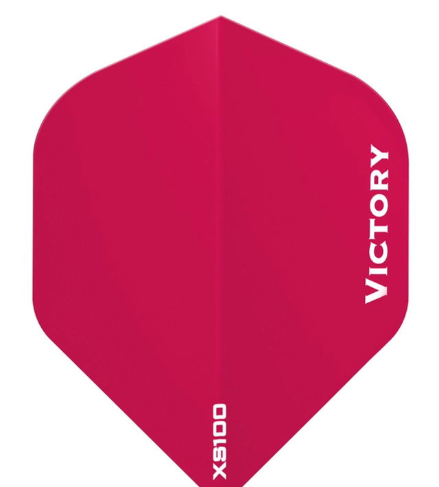 VICTORY DARTS XS100 DARK PINK EXTRA STRONG FLIGHTS