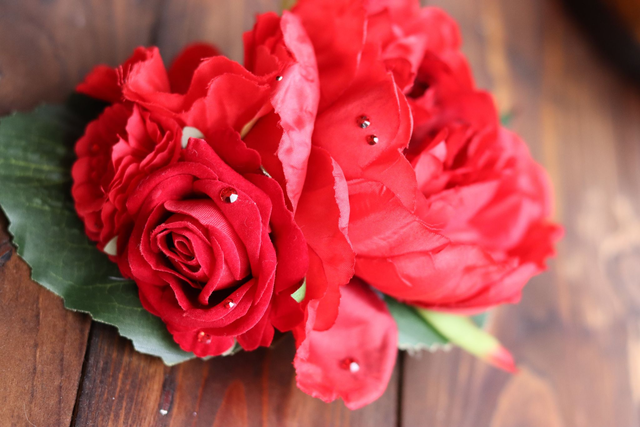 Hairflowers • XXL • Red Fantasy