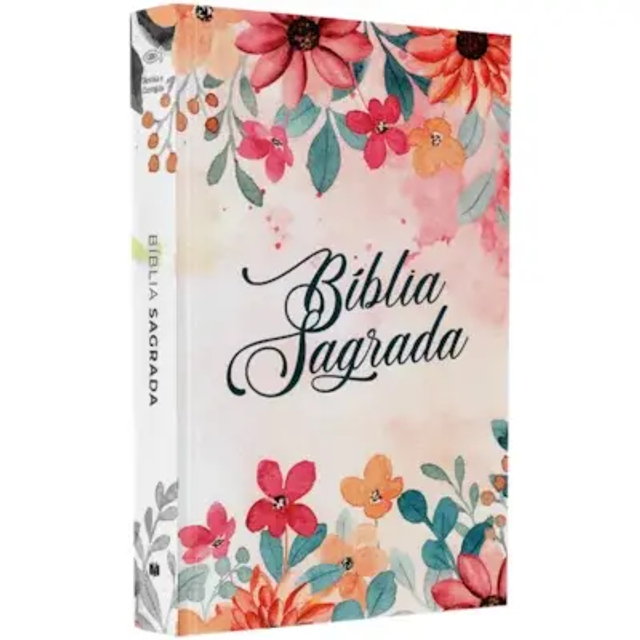 Biblia Floral Almeida Revista e Corrigida