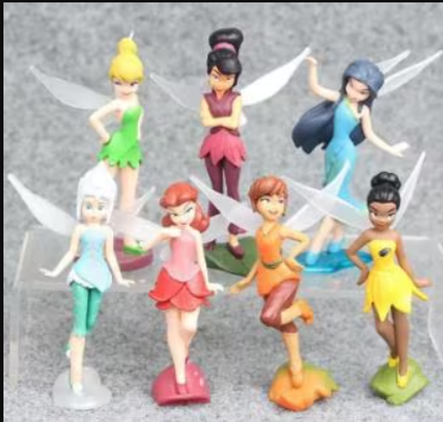 Disney Tinkerbell figuren set 7 stuks (10cm)