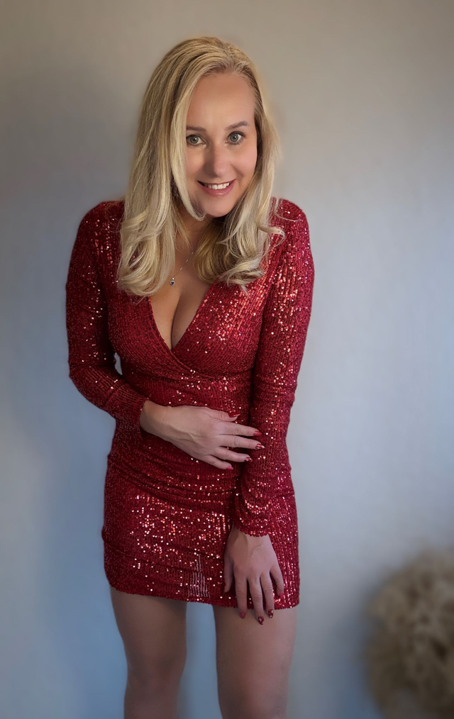Rotes  Kleid Bexy