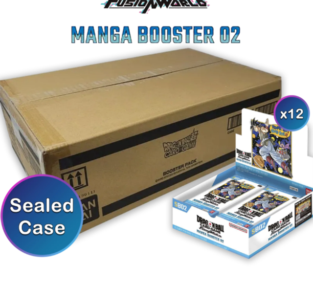 Dragon Ball Super Card Game - FUSION WORLD Manga Booster - SEALED CASE!