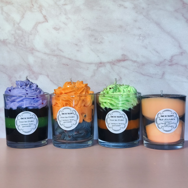 Bougies "Halloween"