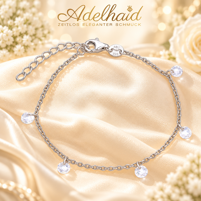 Armband Gänseblümchen – weiß