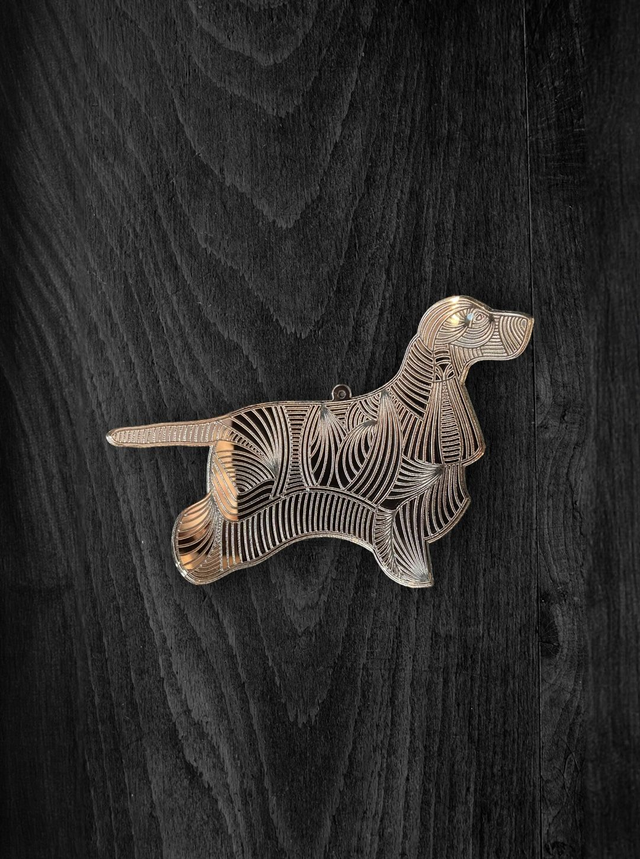 Acryl - English Cocker Rosegold