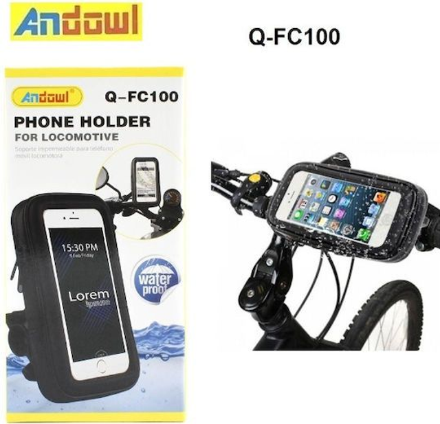 Βάση Κινητού Μοτοσυκλέτας με Αδιάβροχη Θήκη για το Τιμόνι XL έως 6.7"