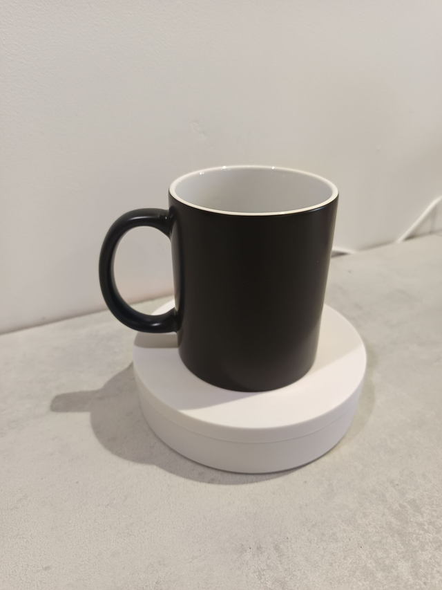 Tasse thermoréactif noir semi-mat 330 ml