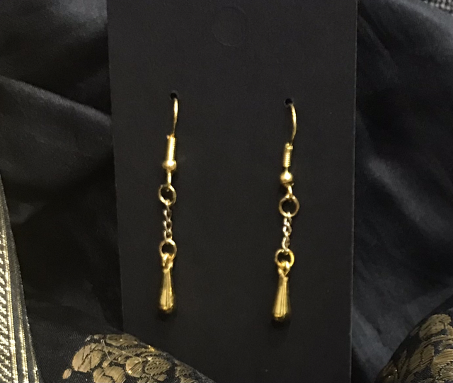 Gold Dangling Earrings- GCD70