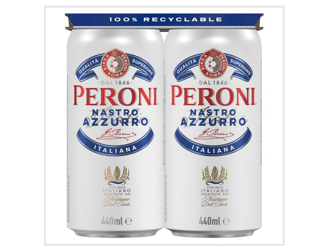 Peroni Nastro Azzurro 4 x 440ml