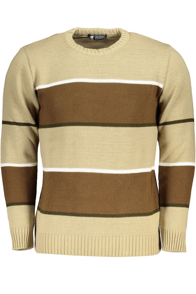 U.S. GRAND POLO MAGLIONE UOMO BEIGE