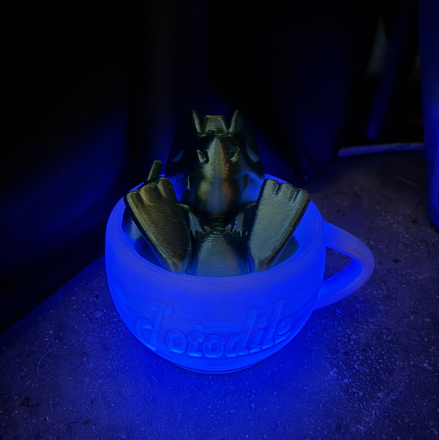 Fanart pla effetto multicolor o glitter