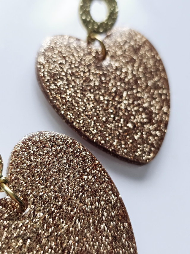 KISS&#039;KISS MARRON PAILLETTÉ