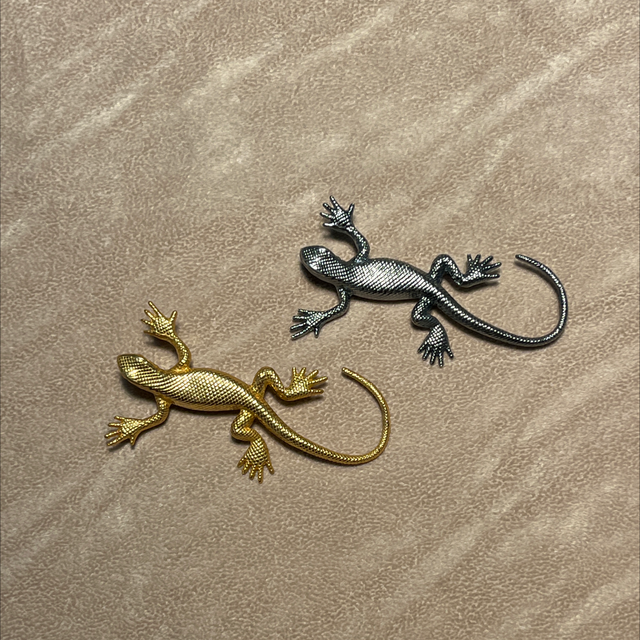 Salamander brooch
