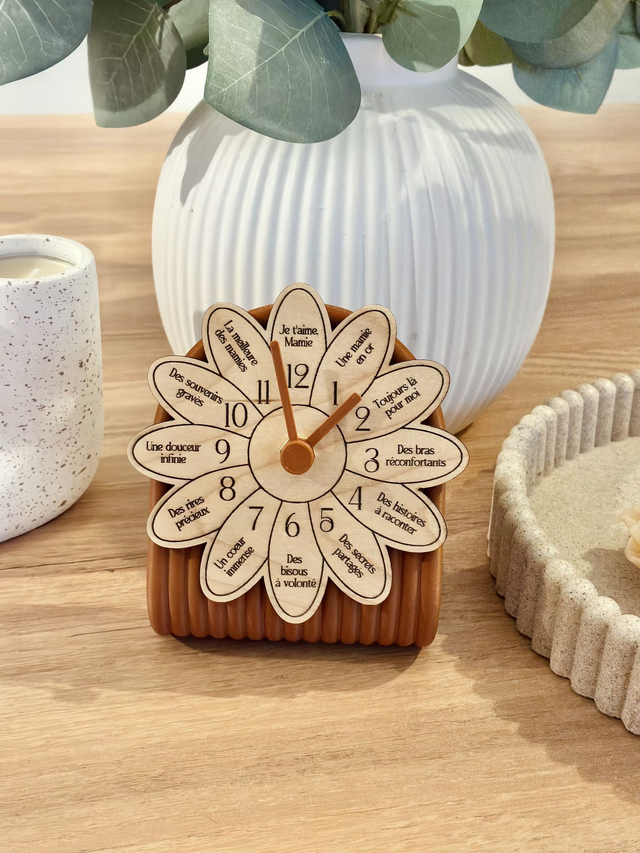 Horloge - Spéciale mamie