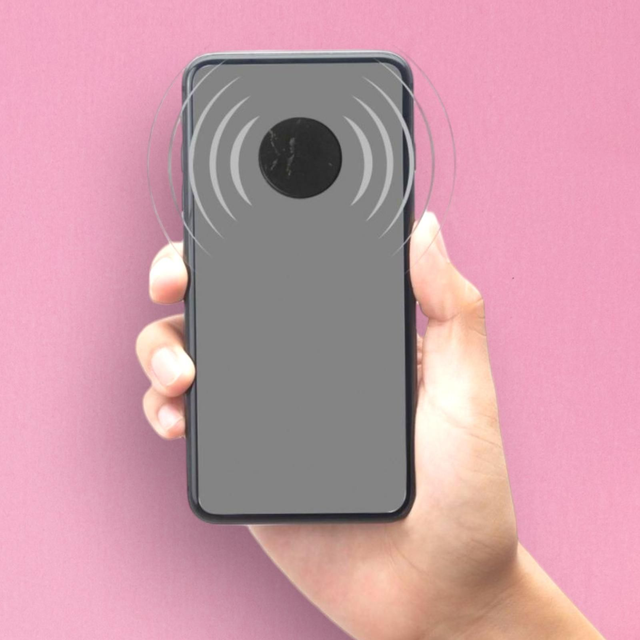 Plaque "Shungite" pour smartphone