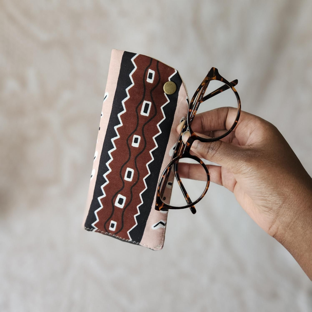 Étui à lunettes Bogo rose