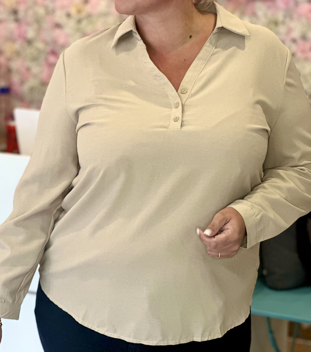 168-Blouse style chemise 