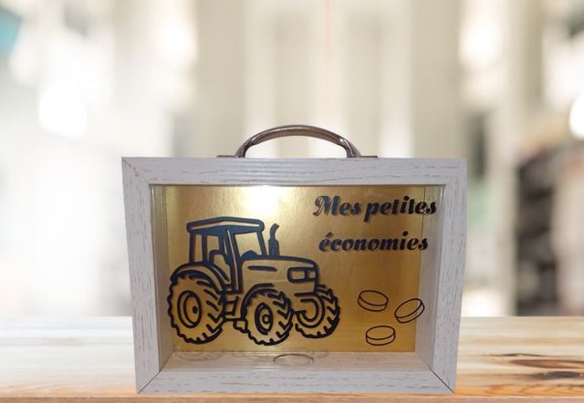 Tirelire GM Tracteur