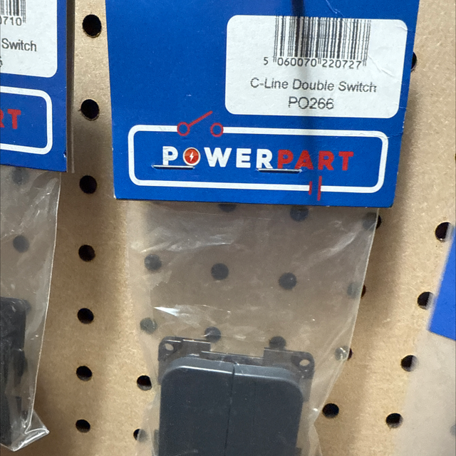 CBE FLAT SWITCH DOUBLE