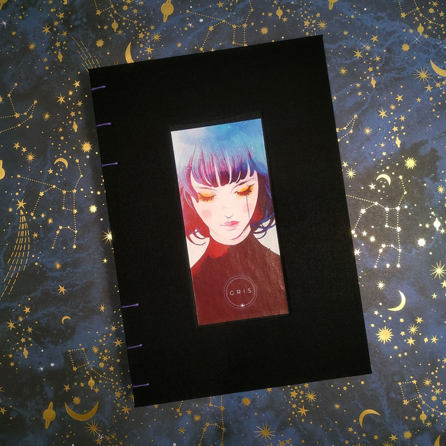 Carnet de dessin/aquarelle A5 GRIS