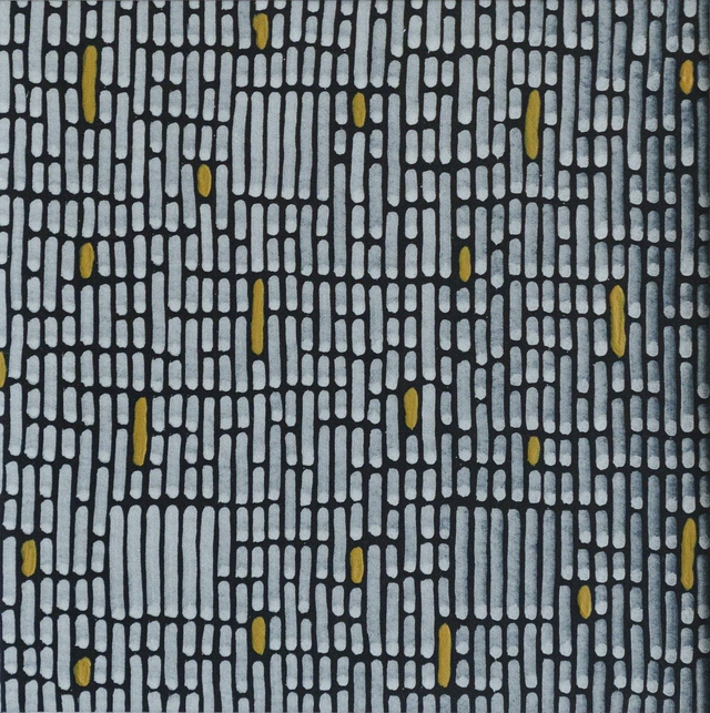 Peinture "Petits murmures textiles no. 2" - 20 x 20 cm