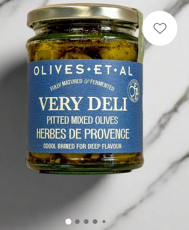 Olives et al Very Deli Herbed and Pitted Mixed Olives