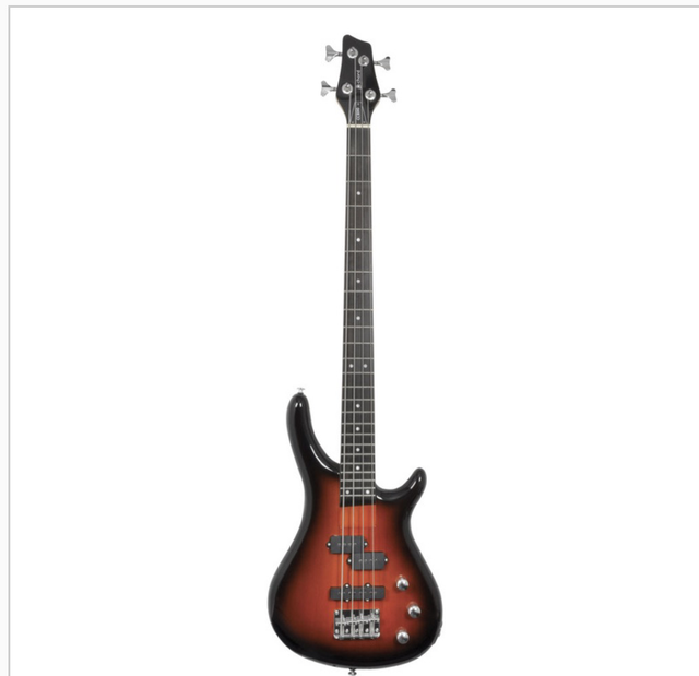 Chord CCB90 Bass Guitar Sunburst 