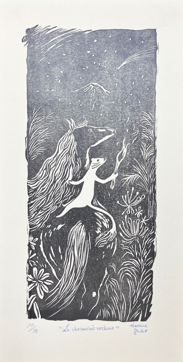 Chevauchée nocturne ( édition petite brume ) 