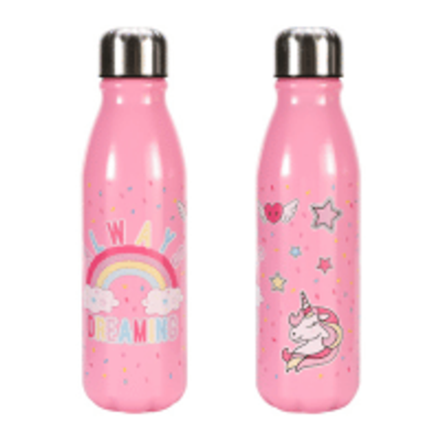 Unicorn Design Aluminium Bottle 600ml
