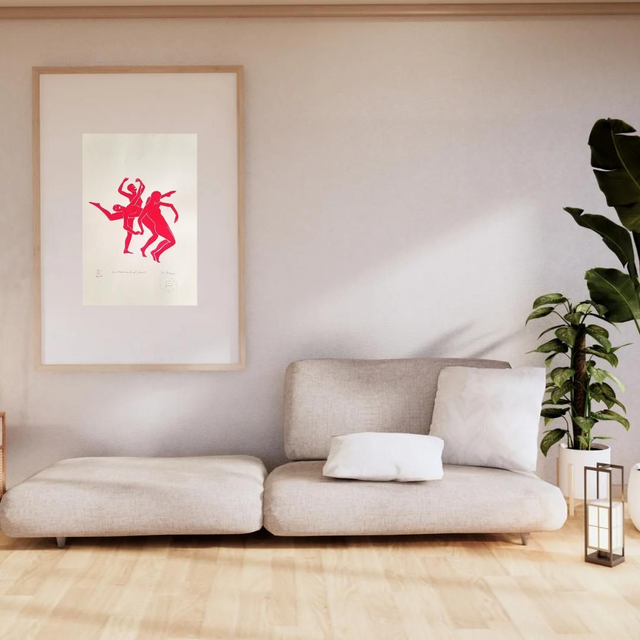 Serigrafia série "movimente-se, sôma 3