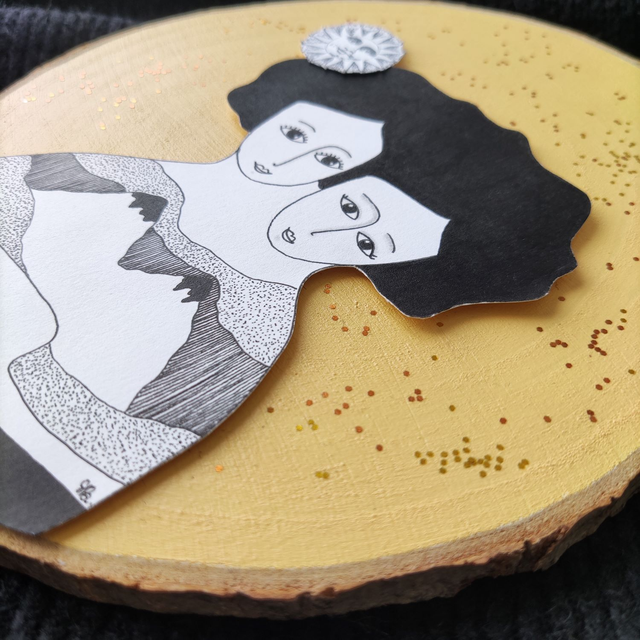 Les soeurs soleil - Oeuvre originale