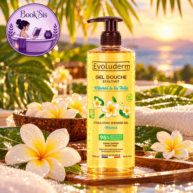 Evoluderm " Gel douche exaltant Monoï à la folie "