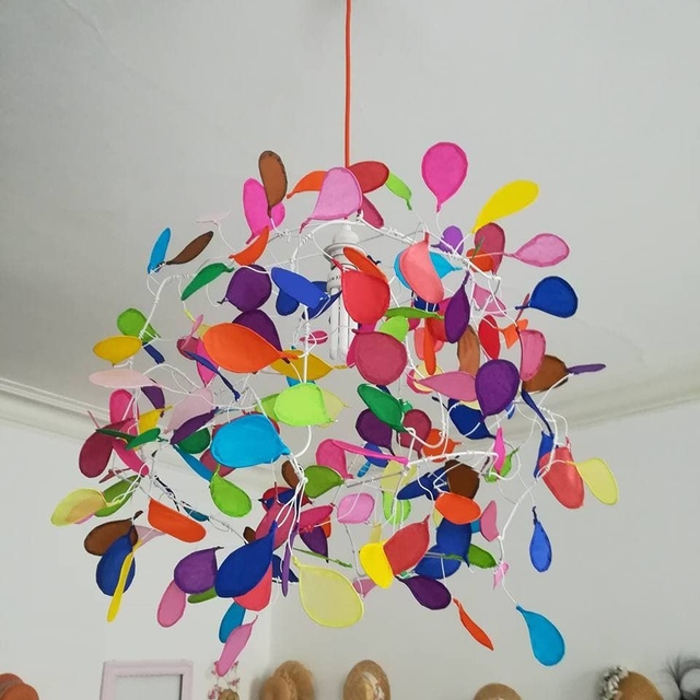 lampes en papier de soie