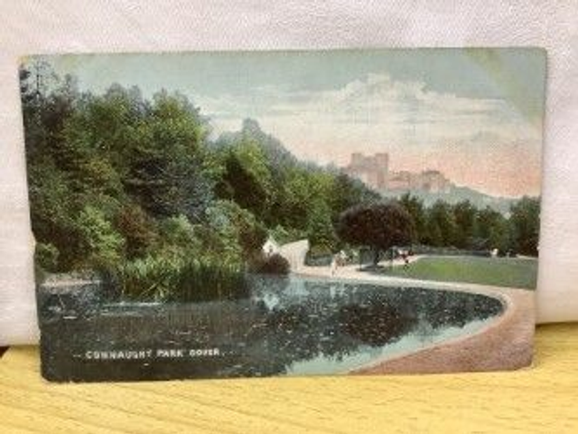 Connaught Park, Dover, Kent, Posted 1908 unbranded postcard. Our Ref No. R333 £2.25
