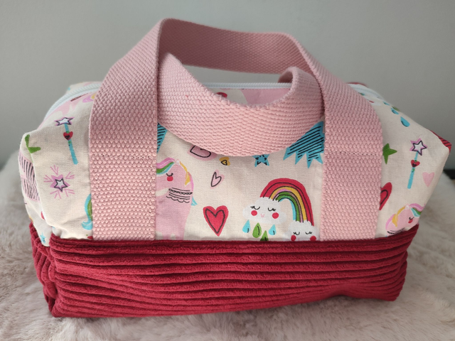 Trousse de toilette enfant  licorne 