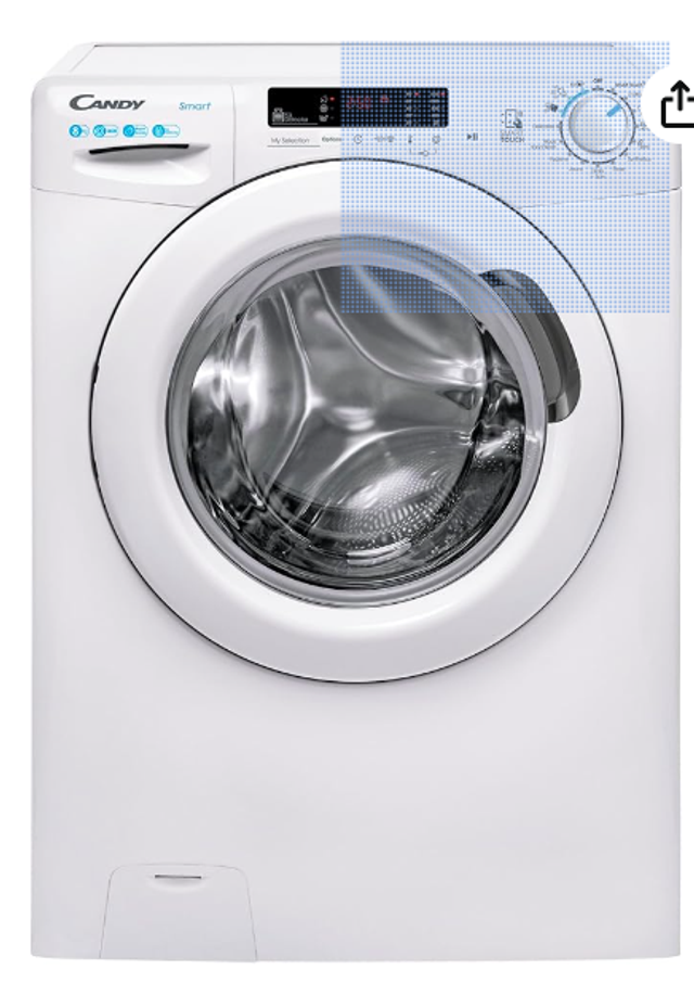 CS1482DW4/1-80 Candy 1400 Spin 8kg White Washing Machine