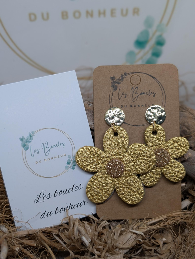 Boucles d'oreilles Asymétrique Baby Marguerite zk165