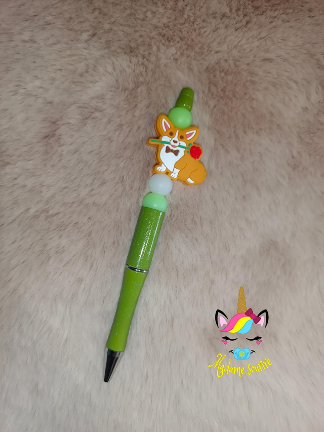 Stylo avec recharge Chien