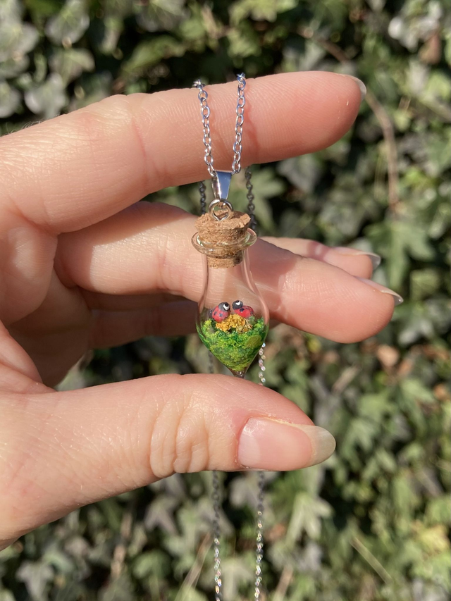 Pendentif coccinelle