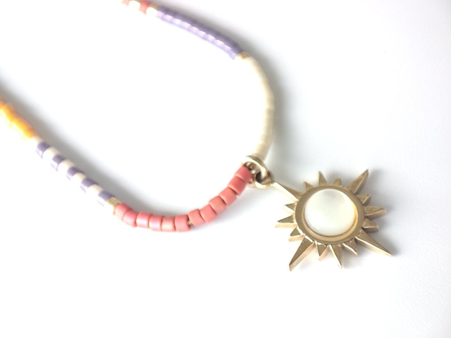 Collar estrella blanca